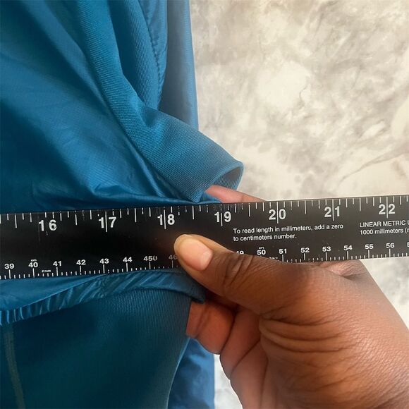 Nike Teal Fit Dry  Long Sleeve Front Zip Reflector Jacket‎ XL - Picture 10 of 10